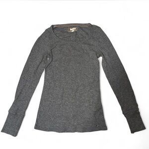 Aerie Heather Gray Thermal Top